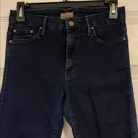 Mother Midnight Blue High Rise Women's Jeans, Size 27 - Picture 1 of 14